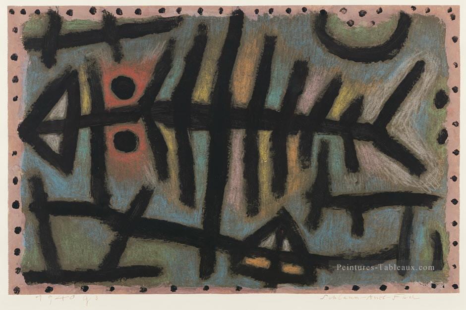 Mess de poisson Paul Klee Peintures à l'huile
